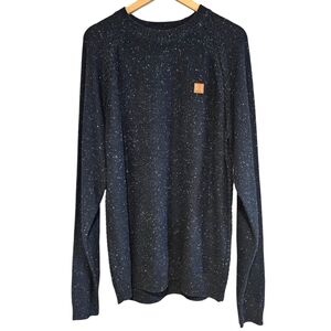 Vintge Bench Men’s XXL Crew Neck Sweater Blue Speckled Knit NWT